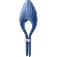 Satisfyer Duelist - vibrerende penisring - oplaadbaar - blauw