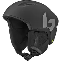Bolle - Heren skihelmen - Atmos Mips Black Matte voor Dames - Maat 59-62 cm - Zwart