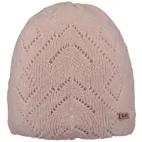 Barts gebreide muts roze Meisjes Acryl Ruit - maat 53CM