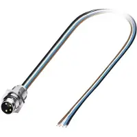 Phoenix Contact 1523450 Sensor/actuator inbouwconnector M12 Aantal polen (sensoren): 4 Stekker, inbouw 0.50 m 1 stuk(s)