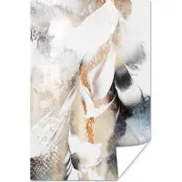 PosterMonkey Poster Abstract - Gold - Design - Luxe - 40x60 cm