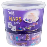Milka Naps Mix Assortiment Mini-chocoladereep 207 Stuks à 4,6 g