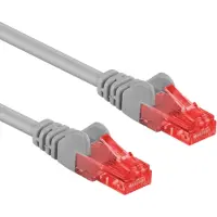 Goobay CAT 6 Patch Cable, U/UTP, grey 30 m