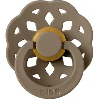 BIBS - Boheme Fopspeen Natuurlijk Rubber - Dark Oak / T1 /0-6maanden