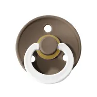 BIBS - Glow in the Dark Fopspeen -18 Maanden T2 - Dark Oak