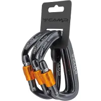 C.A.M.P. - Orbit Lock - Schroefkarabiner grijs