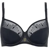 Lisca Zwarte beugel bh Ivonne B - E | Maat 75