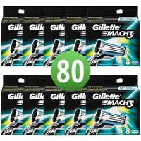 Gillette Mach3 Scheermesjes 80 Stuks