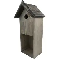 Garden Spirit Vogelhuisje Nestkast & Pindakaashouder Verticaal- Nestkastje - - Grijs - P
