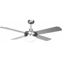 Lucci air Beacon Futura Eco Indoor Plafondventilator 121CM Geborsteld Chroom