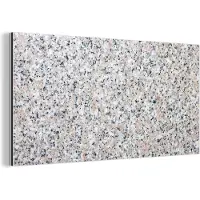 MuchoWow Wanddecoratie Metaal - Aluminium Schilderij Industrieel - Graniet - Structuren - Design - Steen - 80x40 cm - Dibond - Foto op aluminium - Industriële muurdecoratie - Voor de woonkamer/slaapkamer