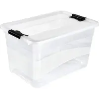 OKT Cornelia Collection 52l Storage Box Transparant
