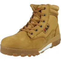 FILA Veterboots 'GRUNGE' bruin / rood / zwart