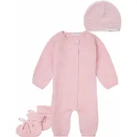 Noppies - kledingset - Rose - (3delig) - Boxpak Monrovia - Muts Rosita - Slofjes Nelson - Maat 50