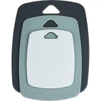 Lacor Set van 3 Dubbelzijdige Snijplanken Polypropyleen - BPA-vrij - Kunststof