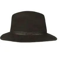 Hatland Amberson - Katoenen hoed - Zwart - XL