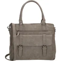 Enrico Benetti Schoudertas / Handtas Amy 15'' Mid Grijs