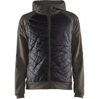 Blakläder 3463-2526 Hybride sweater Groen/Zwart maat L heren