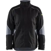 Blakläder 4061-1516 Vlamvertragend jack Zwart/Grijs maat S heren