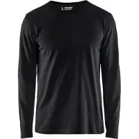 Blakläder 3500-1042 T-shirt lange mouw Zwart maat XXL heren