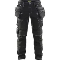 Blakläder Werkbroek Denim Stretch X1900 19901141 | Zwart | Maat C60 - 7330509532201