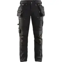 Blakläder 1990-1141 Werkbroek denim stretch X1900 Zwart/Zwart maat C56 heren