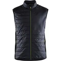 Blakläder Gevoerde bodywarmer 38632030 | Zwart/High-Vis Geel | Maat M - 7330509818213