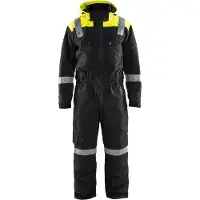 Blakläder 6787-1977 Winteroverall Zwart/High Vis Geel maat C52 heren