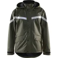 Blakläder Regenjas LEVEL 2 43052003 | Army Groen | Maat M - 7330509569023