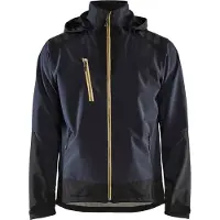 Blakläder 4749-2513 Softshell jack Donkerblauw/Geel maat XS heren