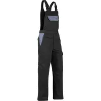 Blakläder 2665-1210 Industrie Bretelbroek Zwart/Grijs maat C60 heren