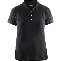 Blakläder Dames poloshirt piqué 33901050 | Zwart | Maat XS - 7330509479537