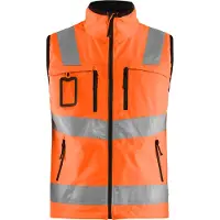 Blakläder 3049-2517 Softshell vest High Vis High Vis Oranje maat S heren