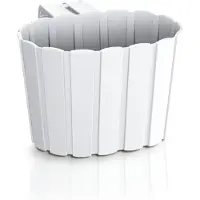 Prosperplast 2.2l Boardee Collection 19.4x21.2x13 Cm Flowerpot Wit