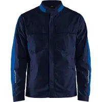 Blakläder 4444-1832 Industrie jack stretch Marineblauw/Korenblauw maat 4XL heren