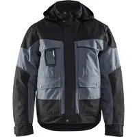 Blakläder 4886-1977 Winterjas Grijs/Zwart maat XXXL heren