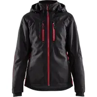 Blakläder 4972-1977 Dames lichtgewicht winterjas Zwart/Rood maat XL dames