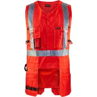 Blakläder 3027-1804 Werkvest High vis High Vis Rood maat XXL heren