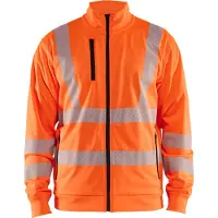 Blakläder High-Vis Sweatshirt met rits 35632538 | High-Vis Oranje | Maat L - 7330509832264