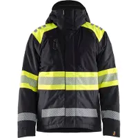 Blakläder 4480-1977 Winterjas High Vis Zwart/High Vis Geel maat XXXL heren