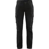 Blakläder Dames industrie werkbroek stretch 7144-1832 - Zwart - C50