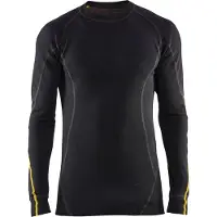 Blakläder 4794-1075 FR Onderhemd 68% merino Zwart maat L heren
