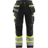 Blakläder High Vis werkbroek met stretch 1794-1370 - Zwart/High Vis Geel - C52