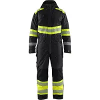Blakläder 6720-1977 Winter Overall High Vis Zwart/High Vis Geel maat L heren