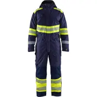 Blakläder 6720-1977 Winter Overall High Vis Marine/High Vis Geel maat S heren