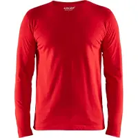 Blakläder T-Shirt lange mouw 35001042 | Rood | Maat XS - 7330509814406