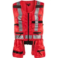 Blakläder 3032-1804 Werkvest High Vis High Vis Rood maat M heren