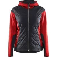 Blakläder 5931-2117 Dames hybride jack Rood/Zwart maat XXXL dames