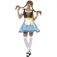 Smiffy Bavarian tiroler jurk Olga