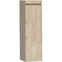 Brauer Joy Halfhoge Kast 120x35x35 - Forest Wheat - Linksdraaiend - Badkamermeubels - Kolom- En Zijkasten - Halfhoge Kasten - 8720359308108